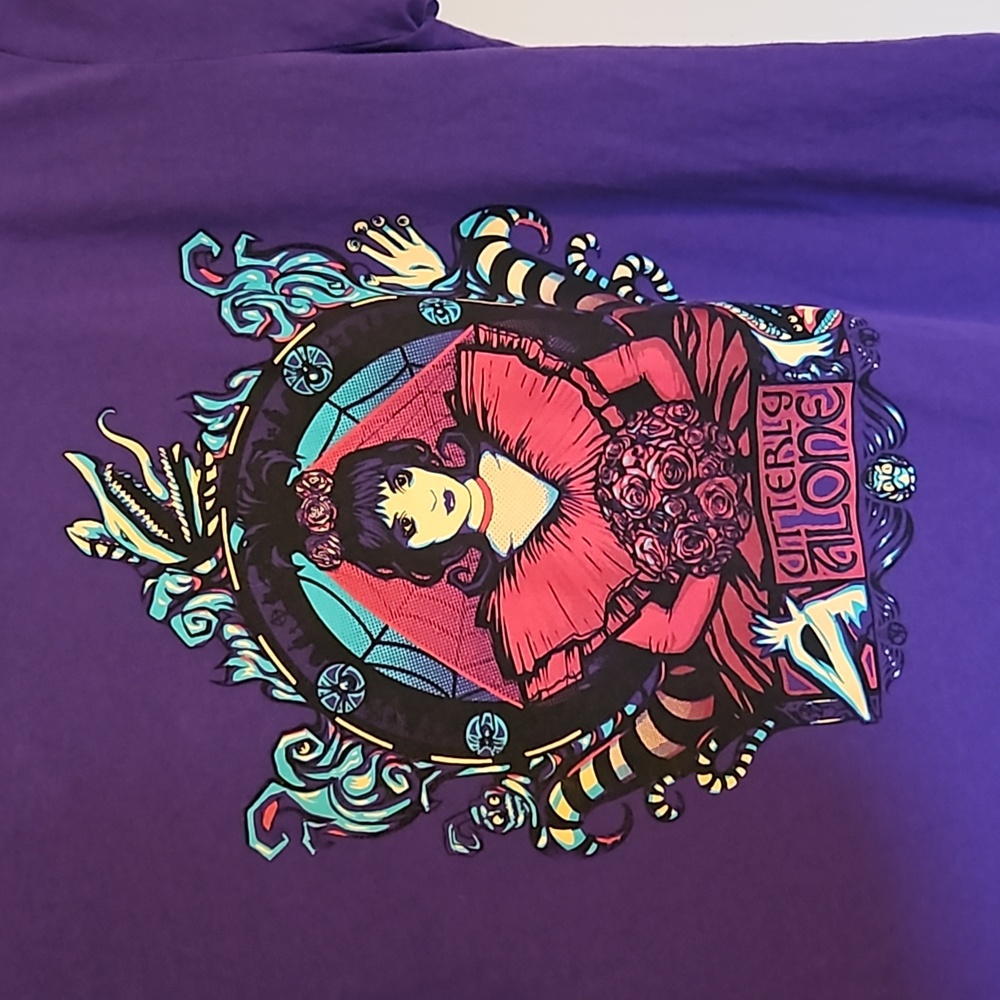 Beetlejuice Lida Novelty T-shirt Lrg